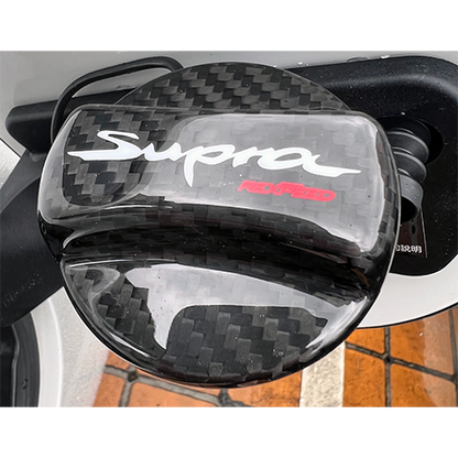 Rexpeed Dry Carbon Competition Gas Cap Cover | 2020-2021 Toyota Supra (TS69)