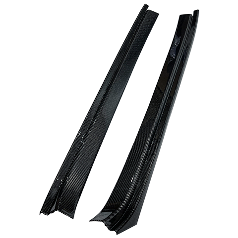 Rexpeed Carbon Fiber Door Sill Plates | 2020-2022 Toyota Supra (TS75)