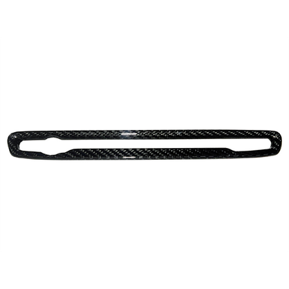 Rexpeed Dry Carbon Central Volume/CD/Switch Panel Trim Cover | 2020-2023 Toyota GR Supra (TS81)