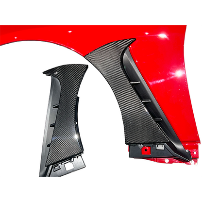 Rexpeed Dry Carbon Fender Vent Covers | 2022-2023 Subaru BRZ/Toyota GR86 (FR123)