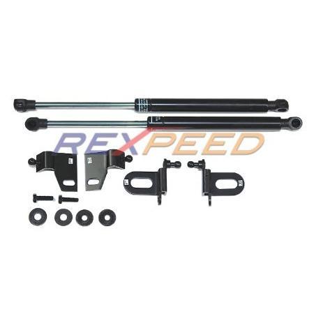 Rexpeed Black Series Hood Dampers | 2009-2013 Mazda 3 (MZ03B)