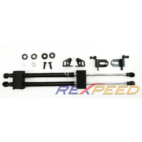 Rexpeed Black Series Hood Dampers | 2009-2019 Nissan GT-R R35 (N06B)