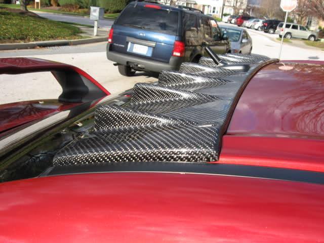 Rexpeed SSS Carbon Fiber Vortex Generator | 2008-2015 Mitsubishi Evo X (R-EX-9801)