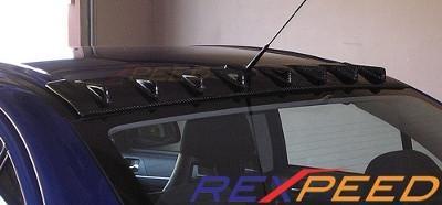 Rexpeed SSS Carbon Fiber Vortex Generator | 2008-2015 Mitsubishi Evo X (R-EX-9801)