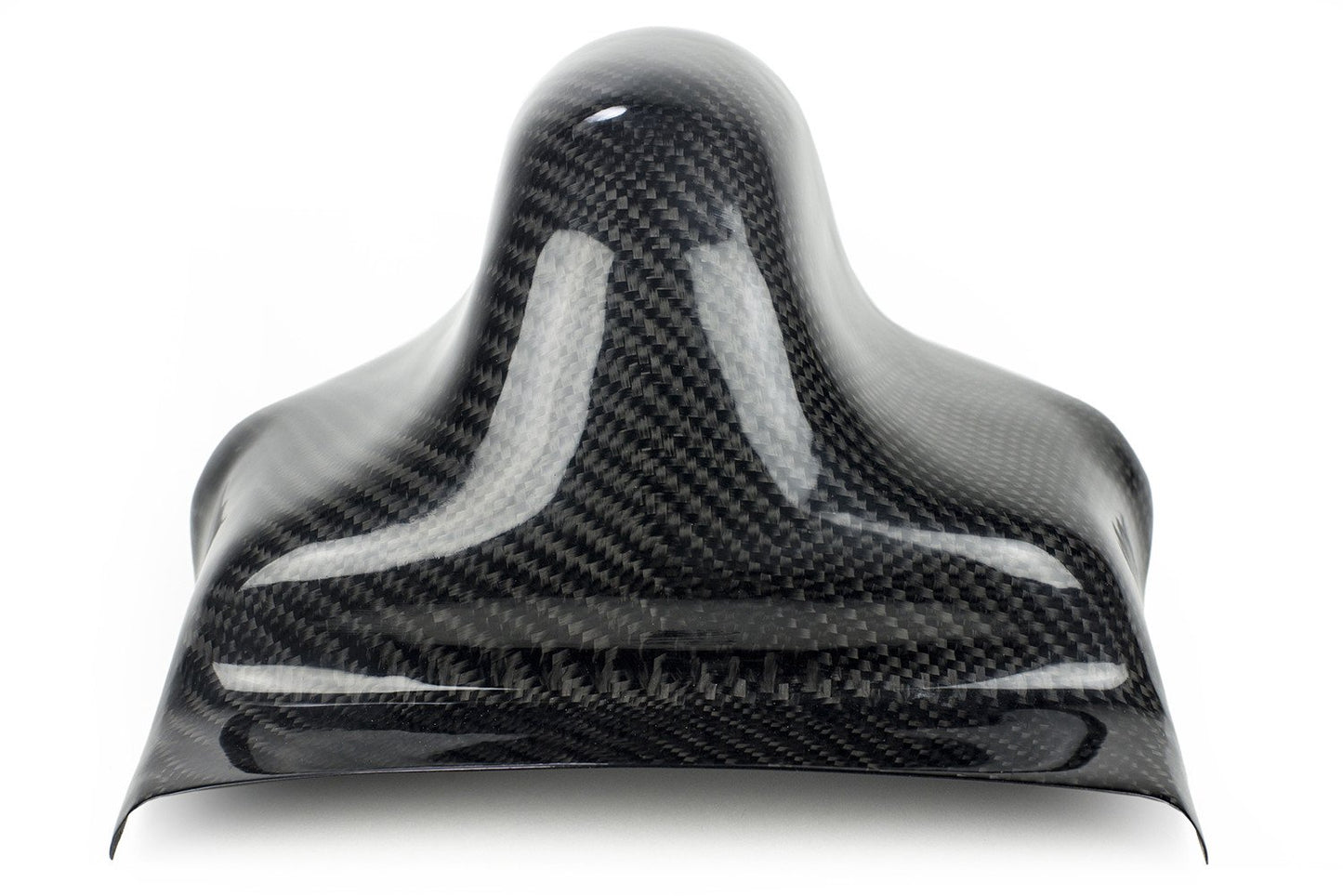 Rexpeed Carbon Fiber Steering Wheel Single Pod | 2008-2015 Mitsubishi Evo X (R149)