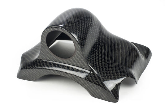 Rexpeed Carbon Fiber Steering Wheel Single Pod | 2008-2015 Mitsubishi Evo X (R149)