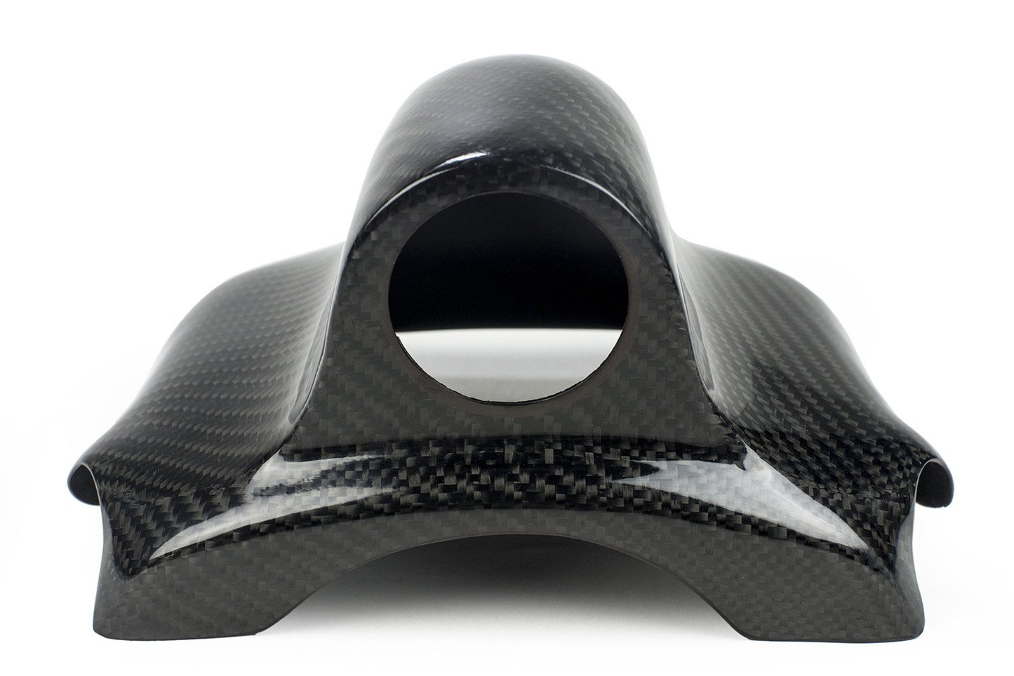 Rexpeed Carbon Fiber Steering Wheel Single Pod | 2008-2015 Mitsubishi Evo X (R149)