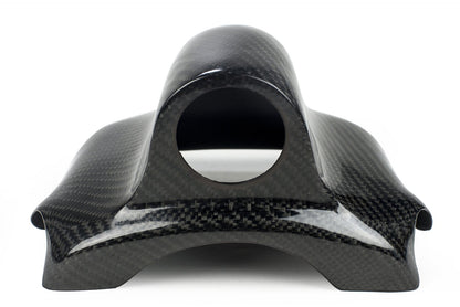 Rexpeed Carbon Fiber Steering Wheel Single Pod | 2008-2015 Mitsubishi Evo X (R149)