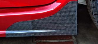 Rexpeed Carbon Side Spat - Aero Kit | 2008-2015 Mitsubishi Evo X (R77)