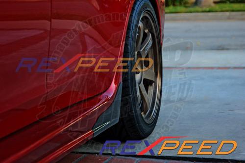 Rexpeed Carbon Side Spat - Aero Kit | 2008-2015 Mitsubishi Evo X (R77)