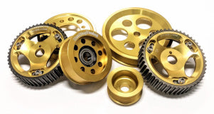 1989 - 1998 Nissan 240SX with Toyota JZ Pulley Kit NST00215K Power Steering Pulley Only-C-Dub Tech