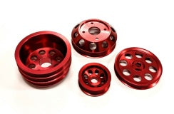 1991 - 1998 Nissan 240SX KA24DE Pulley Kit NST12415K Water Pump Pulley Only-C-Dub Tech