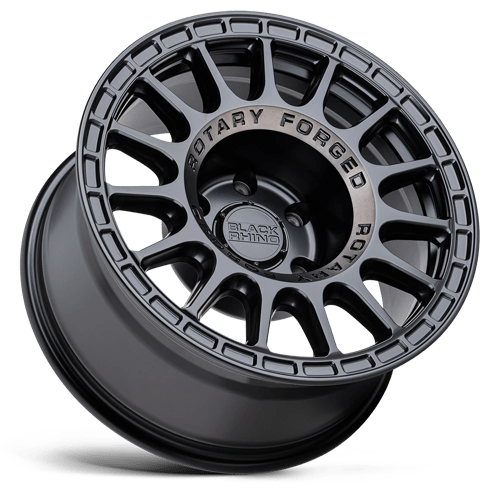 BLACK RHINO SANDSTORM SEMI GLOSS BLACK W/ MACHINED DARK TINT RING-C-Dub Tech