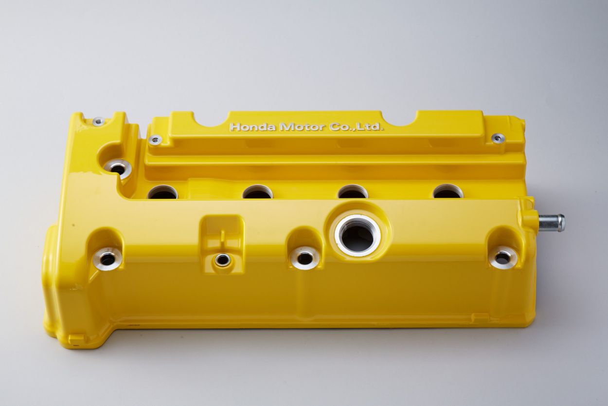Spoon Yellow Head Cover  - Integra K20A(DC5,EP3)