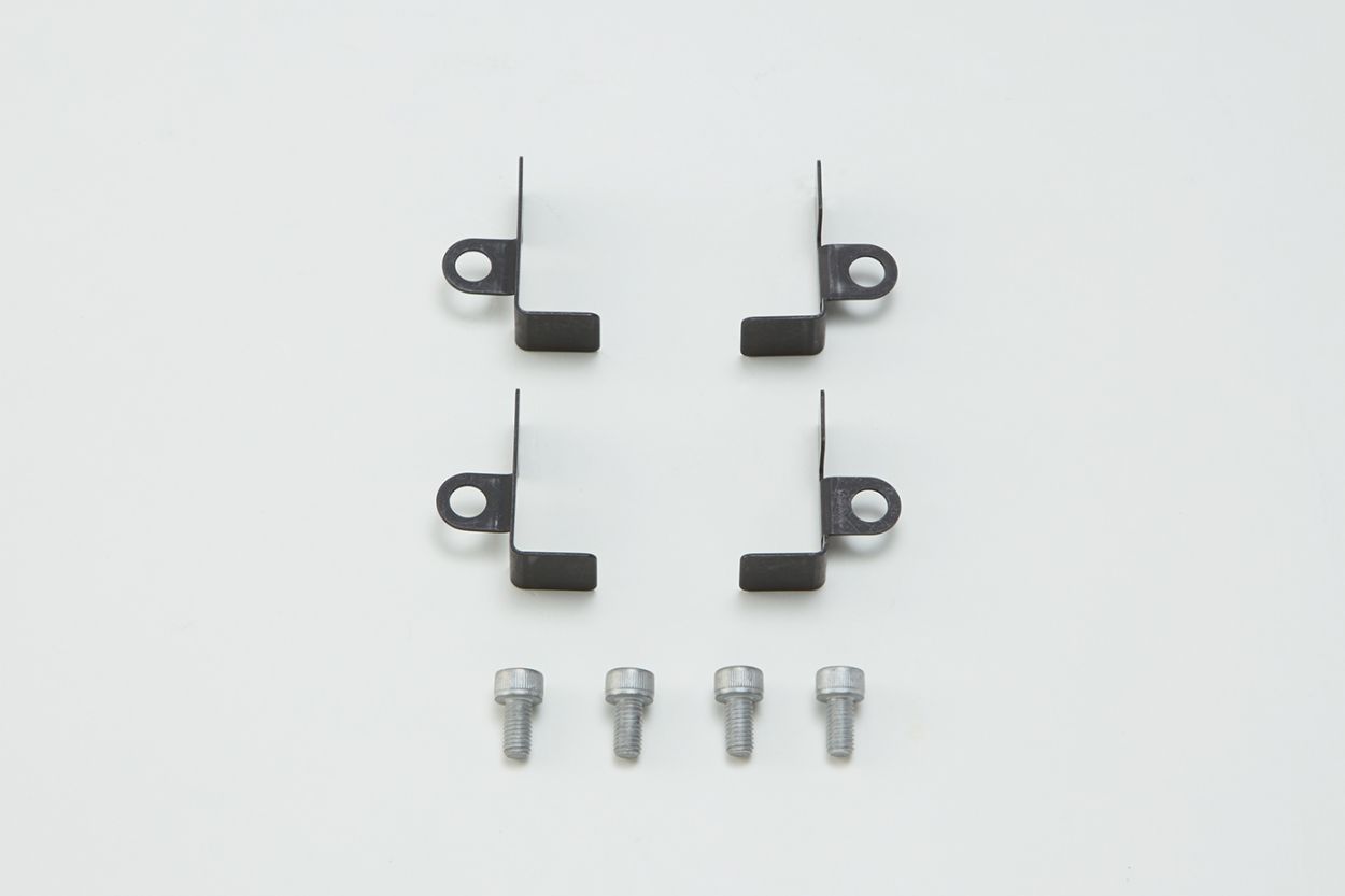 Spoon Twin-Block Caliper Retainer + Bolt Set [1set] - Accessories 8 retainers, 8 bolts (1set for 2 Calipers)