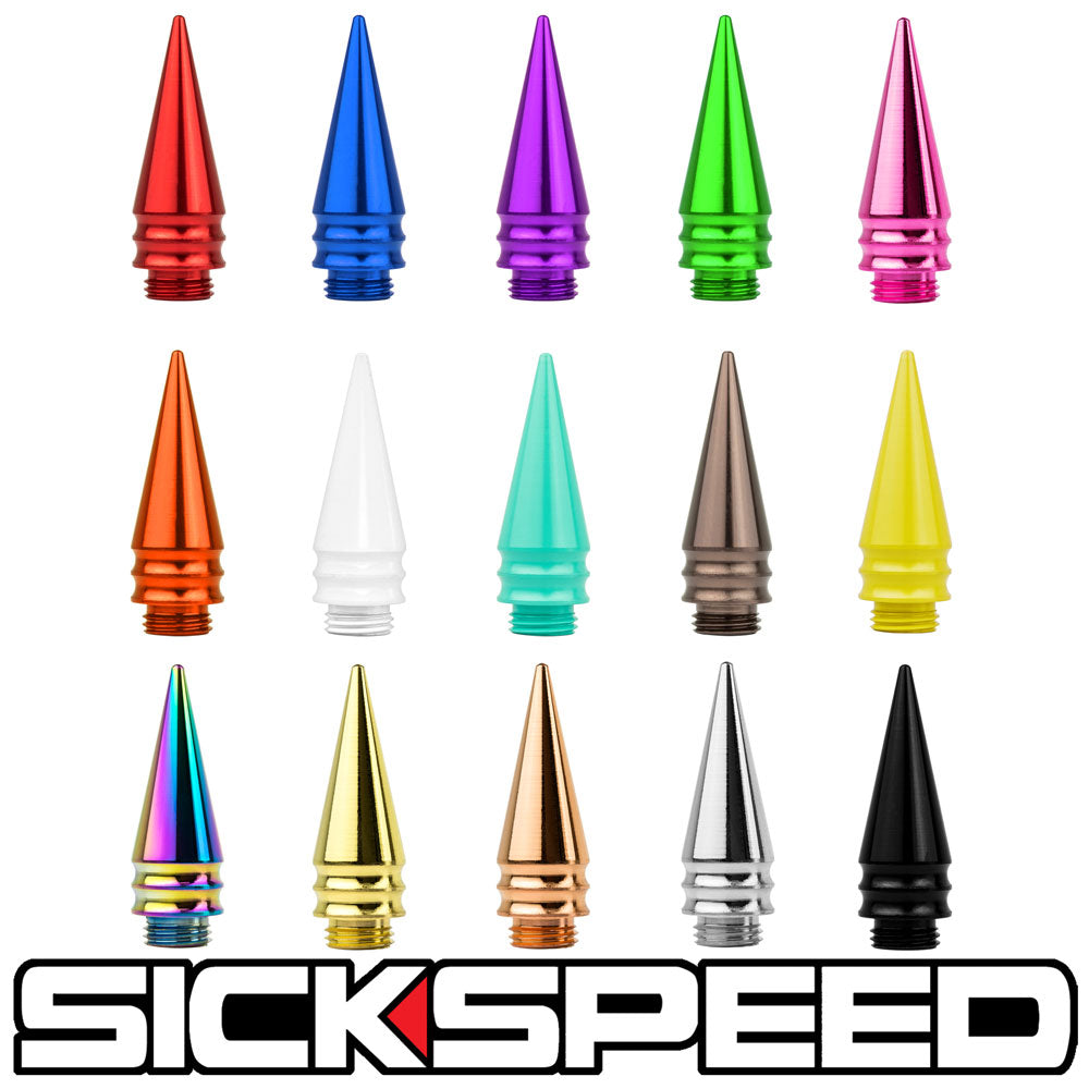 4PC TALL SPIKED CAPS FOR SICKSPEED LUG NUTS ST3-C-Dub Tech