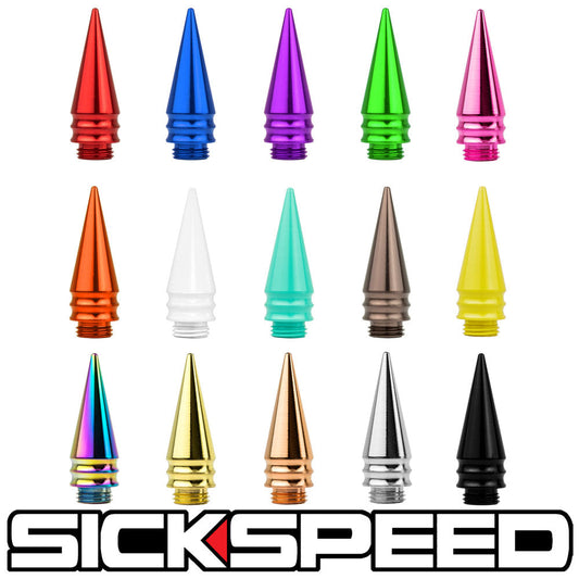 4PC TALL SPIKED CAPS FOR SICKSPEED LUG NUTS ST3