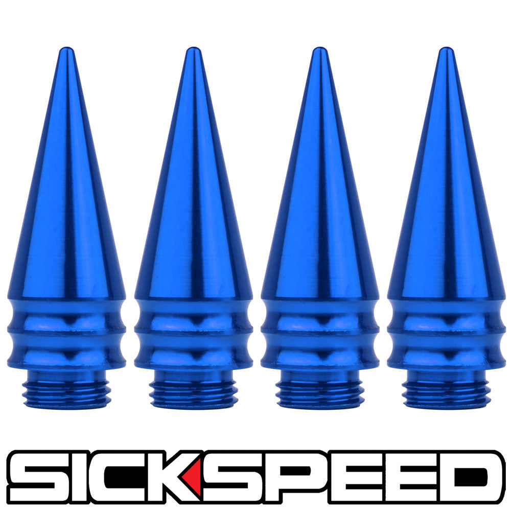 4PC TALL SPIKED CAPS FOR SICKSPEED LUG NUTS ST3-C-Dub Tech