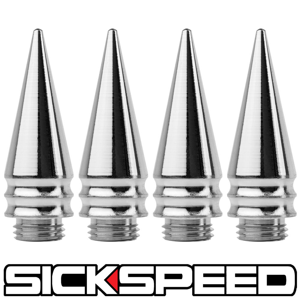4PC TALL SPIKED CAPS FOR SICKSPEED LUG NUTS ST3-C-Dub Tech