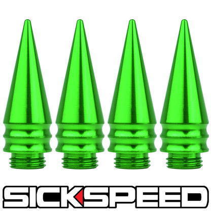 4PC TALL SPIKED CAPS FOR SICKSPEED LUG NUTS ST3-C-Dub Tech