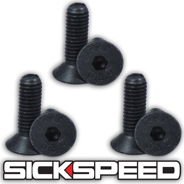 STEERING WHEEL SCREW 6PC BOLT KIT FOR NARDI/SPARCO/OMP/MOMO
