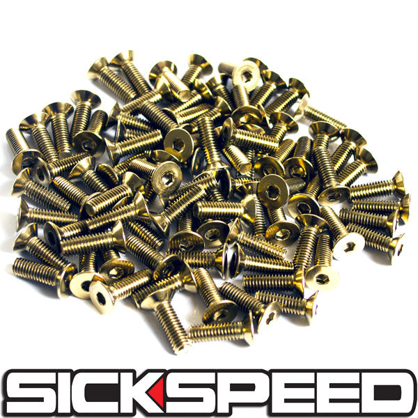 STEERING WHEEL SCREW 6PC BOLT KIT FOR NARDI/SPARCO/OMP/MOMO
