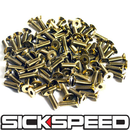 Steering Wheel Screw 6PC Bolt Kit For NARDI/SPARCO/OMP/MOMO G01