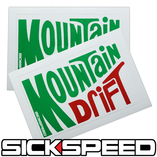 2PC SICKSPEED VINYL PARODY STICKER UNIVERSAL-C-Dub Tech