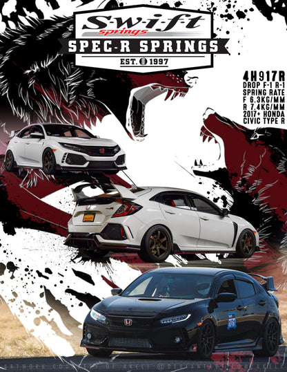 Swift Sports Springs Spec-R | 2017-2021 Honda Civic Type-R (4H917R)