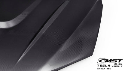 CMST Tuning Carbon Fiber Hood Bonnet for Tesla Model X 2016-ON