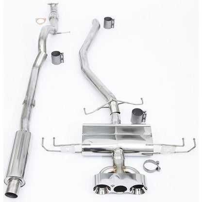 Thermal R&D 3" Cat-Back Exhaust System | 2017-2019 Honda Civic Type R (B182-C182/6)
