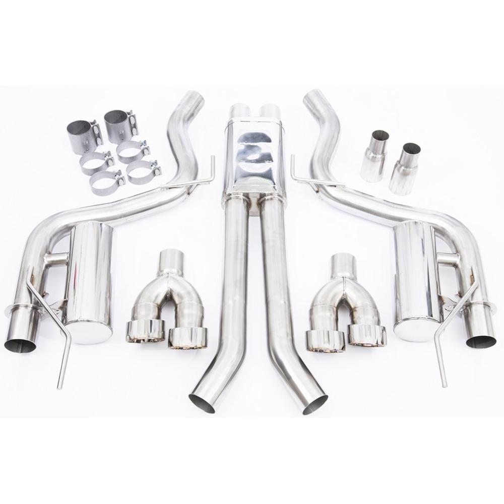 Thermal R&D Cat-Back Exhaust System with Active Valves | 2018-2021 Ford Mustang GT (B909-C909)