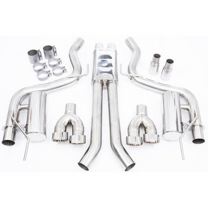Thermal R&D Cat-Back Exhaust System with Active Valves | 2018-2021 Ford Mustang GT (B909-C909)