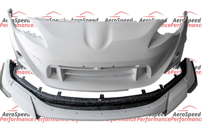 Varis Arising-II Style Front Bumper Lip Cover - Toyota 86 ZN6/Subaru BRZ ZC6