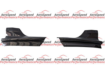 Varis Arising-II Style Rear Bumper Air Shrouds - Toyota 86 ZN6/Subaru BRZ ZC6