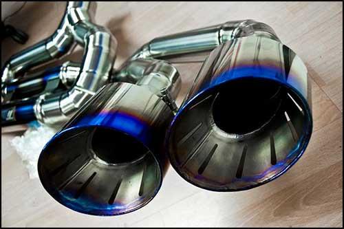 TiTek Titanium Cat-back Race Exhaust (Nissan R35 GT-R)