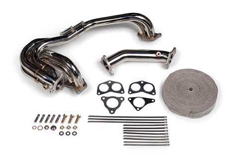 Tomioka Racing Single Scroll Unequal Length Exhaust Manifold with 3 bolt Up-pipe (Subaru EJ20/EJ25) TR-ES1000