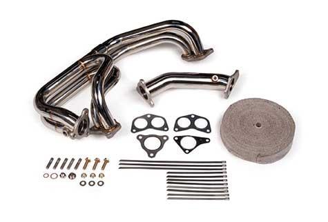 Tomioka Racing Single Scroll Equal Length Exhaust Manifold with 3 bolt Up-pipe (Subaru EJ20/EJ257) TR-ES1001