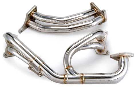 Tomioka Racing Twin Scroll Equal Length Exhaust Manifold with 3 bolt Up-pipe (Subaru STi GDB)