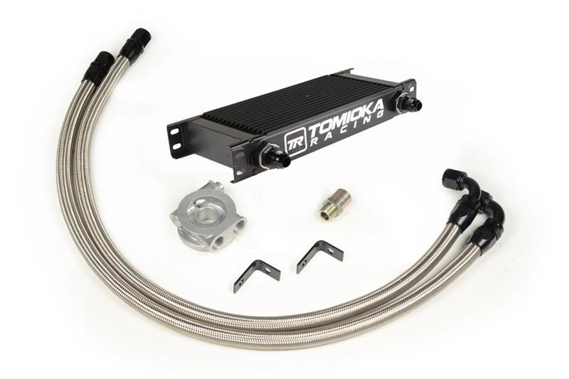 Tomioka Racing Temperature Controlled Oil Cooler Kit | 2015-2019 Subaru WRX (TR-ES2043)