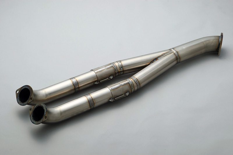 Top Secret Titanium 70mm Front Pipe for 2009-19 Nissan GT-R [R35]