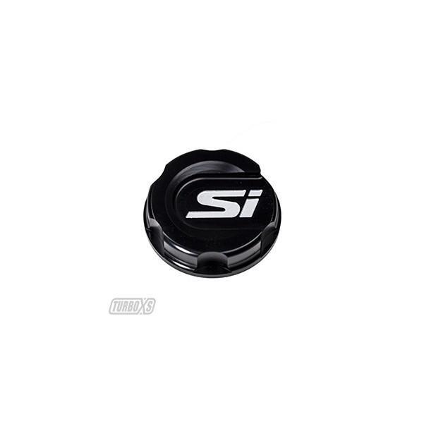 TurboXS Premium Aluminum Oil Cap | 2017+ Honda Civic Si (HC-OC-BLK-SI)