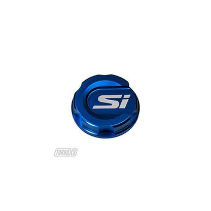 TurboXS Premium Aluminum Oil Cap | 2017+ Honda Civic Si (HC-OC-BLK-SI)