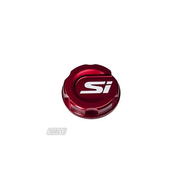 TurboXS Premium Aluminum Oil Cap | 2017+ Honda Civic Si (HC-OC-BLK-SI)