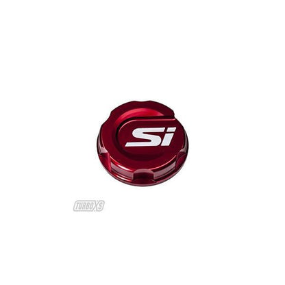 TurboXS Premium Aluminum Oil Cap | 2017+ Honda Civic Si (HC-OC-BLK-SI)