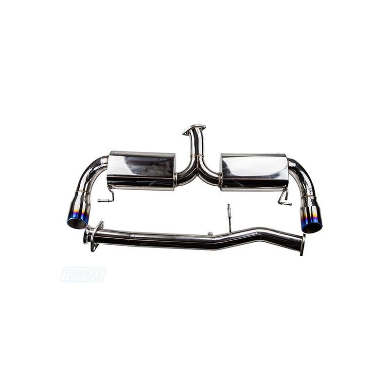 TurboXS 3in Catback Exhaust System | 2004-2011 Mazda RX-8 (RX8-CBE)