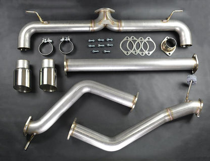 Ultimate Racing 3" Dual Exit Catback Exhaust | 2015+ VW Golf GTI MK7 (90011)