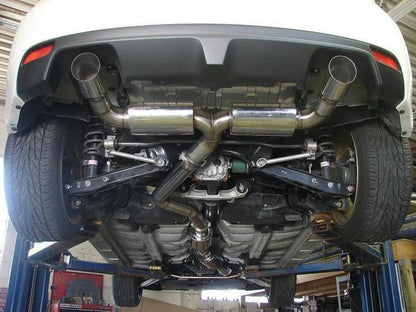 Ultimate Racing 3" Catback Dual Muffler Exhaust | 2008+ Subaru STI | 2011+ WRX Hatchback (10047)