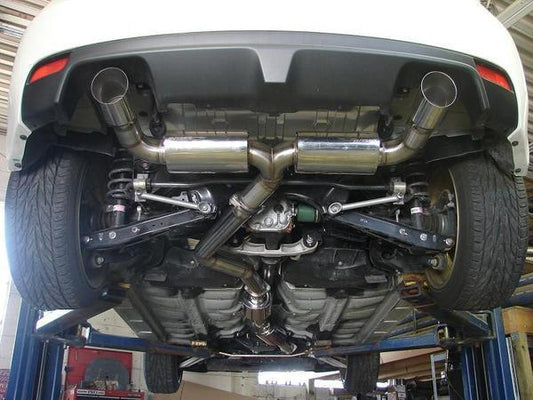 Ultimate Racing 3" Catback Dual Muffler Exhaust | 2008+ Subaru STI | 2011+ WRX Hatchback (10047)
