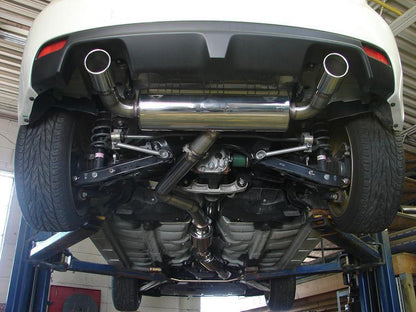 Ultimate Racing 3" Catback "Quiet" Single Muffler Exhaust | 2008+ Subaru STI Hatchback (10048)